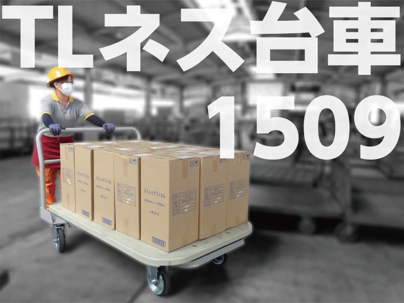 軽量で取り回ししやすく、衛生的な大型ハンドカー。